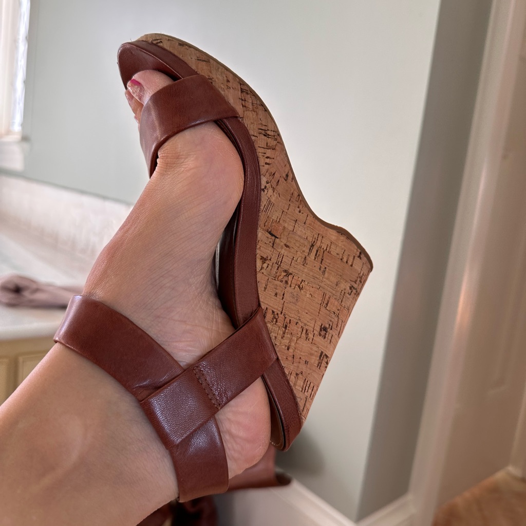 Calvin Klein Wedges Size 6.5